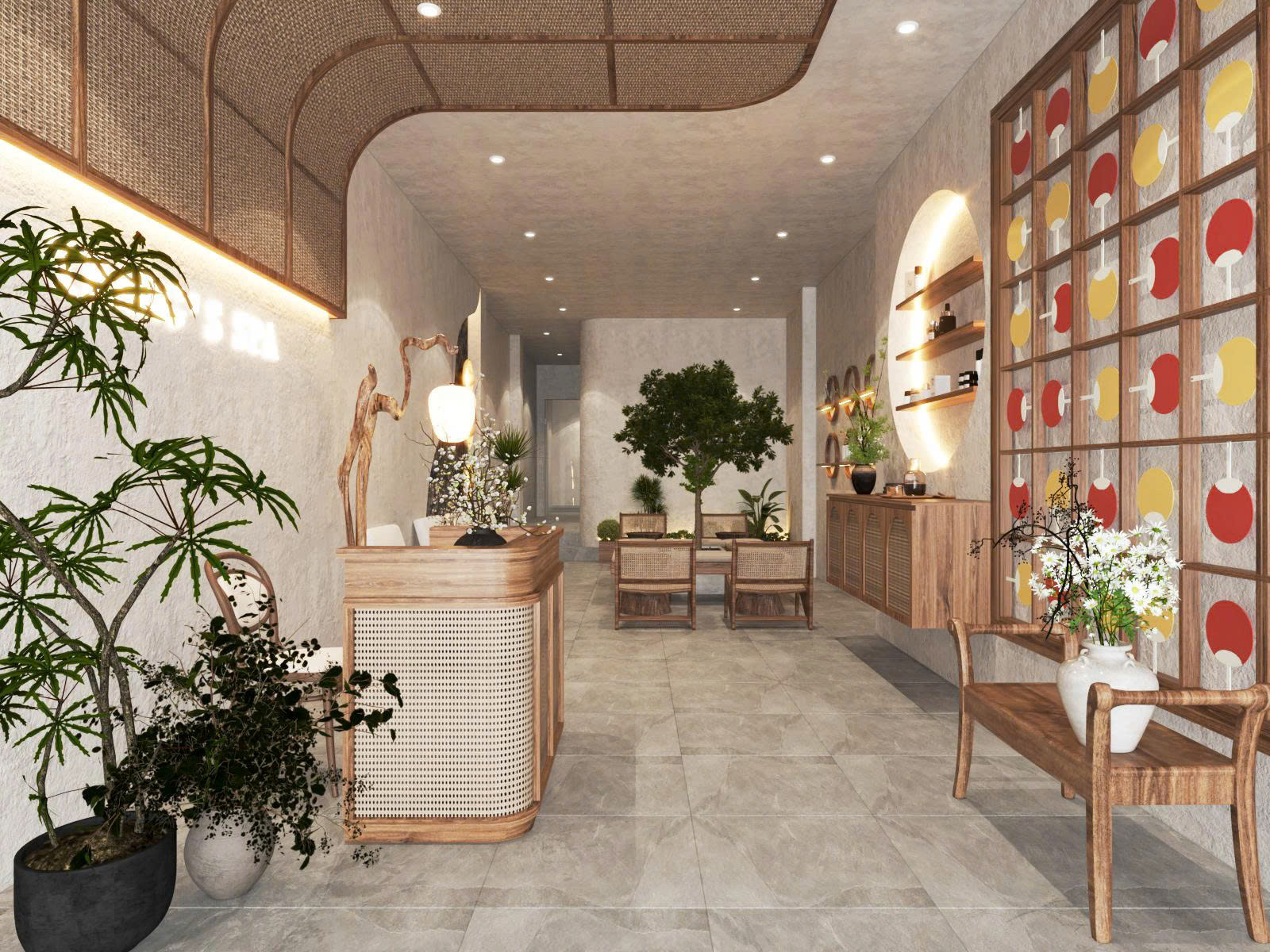Zen garden entrance at NAP